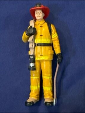 Safari Ltd. Safari People Bob The Firefighter 4" Figure